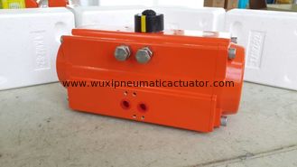 at pneumatic rotary actuator  epoxy coating surface