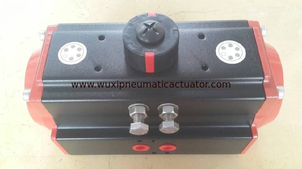 air torque rack and pinion pneumatic quarterturn actuators control for