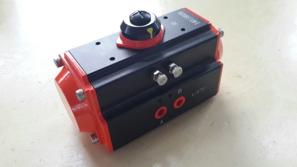 wuxi air torque rack and pinion pneumatic rotary actuator control ball