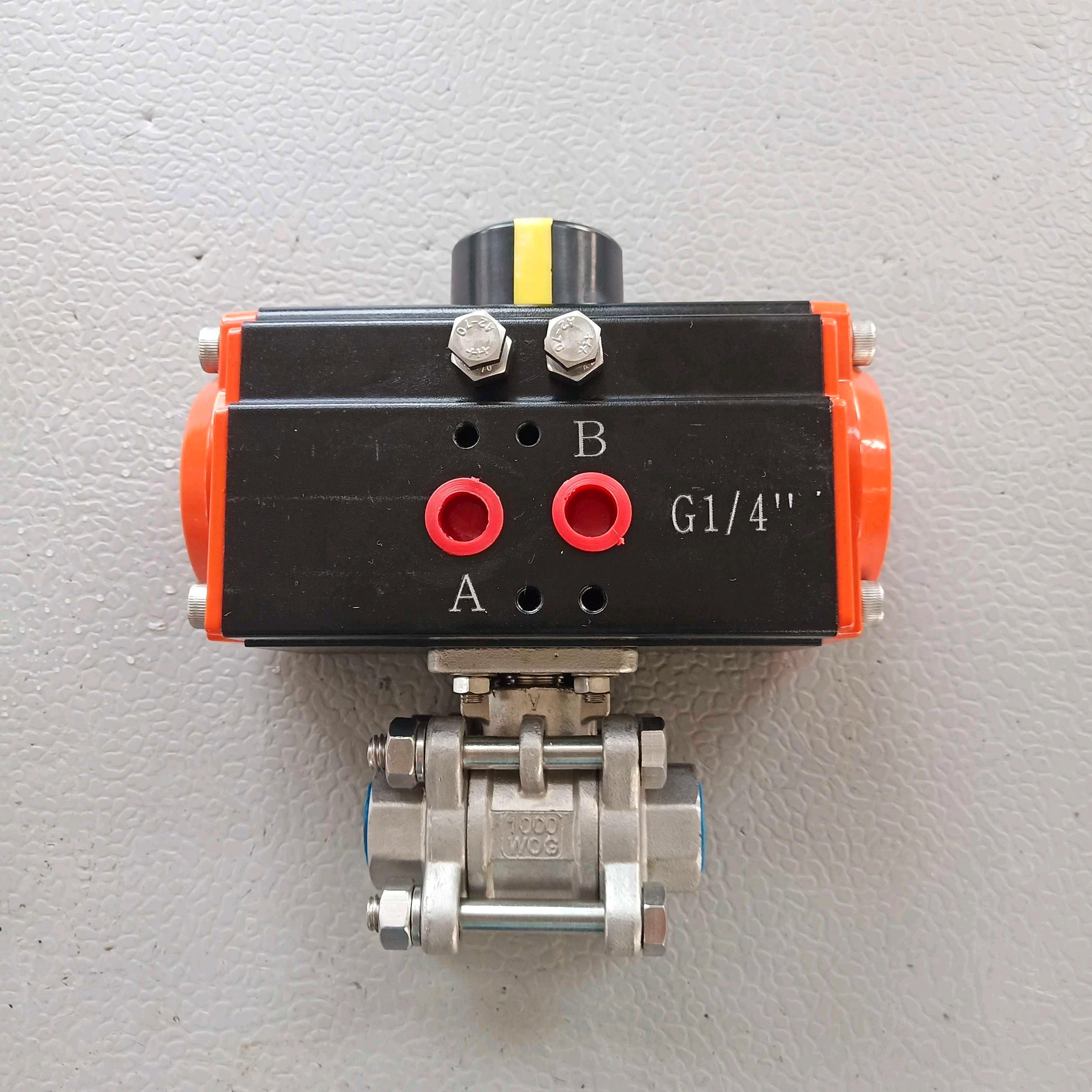 single acting pneumatic valve pneumatic actuator spring return for actuator