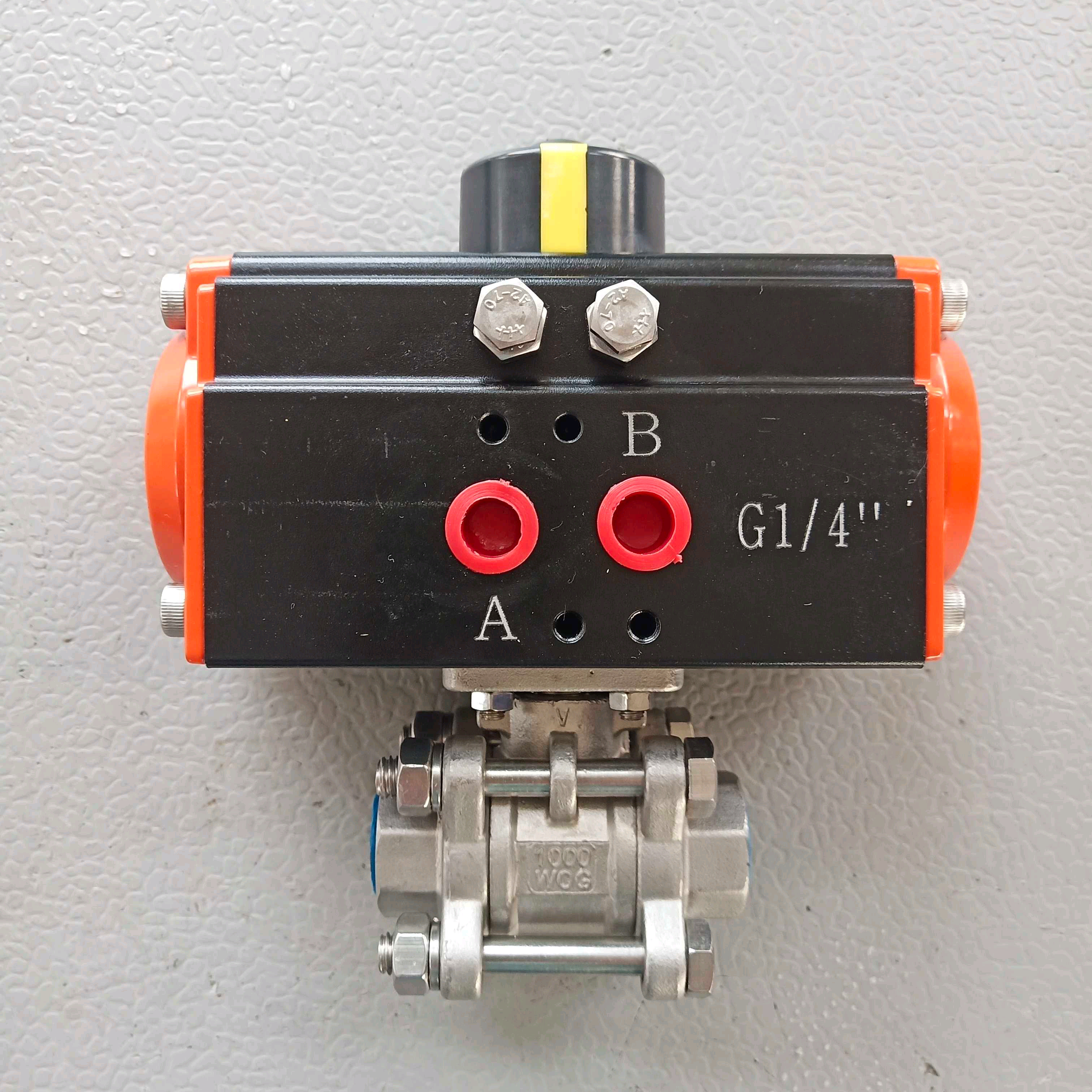 single acting pneumatic actuator spring return ressort de rappel