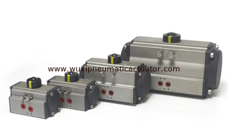 Aluminum Alloy Quarter-turn Pneumatic Actuator 90 degree double action spring return