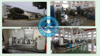 wuxi manufacture of air torque pneumatic  actuators  for butterfly valve or ball valve