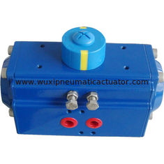 AT series double action and spring return pneumatic rotary actuator for butterfly valve or ball valve