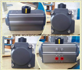 Double action and single action quarter turn pneumatic rotary actuator for butterfly valve or ball valve