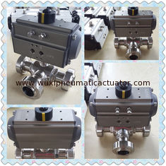wuxi  pneumatic 90 degree rotary actuator control for  ball valves