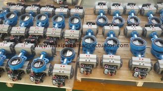 OEM air torque DA/SR  rack and pinion quarter-turn  pneumatic rotary actuators  control valves