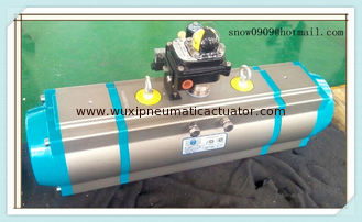 three stage rack and pinion pneumatic rotary valve actuator