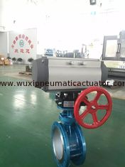 rack and pinion quarter-turn  pneumatic rotary actuators  control butterfly valve ball valve
