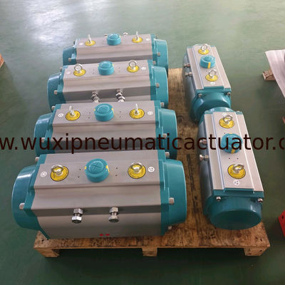 AT/GT  Series Double Action Or Single Action Air Rotary Actuator For Butterfly Valve And Ball Valve