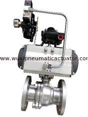 Double acting pneumatic actuator dual action rack and pinion rotary actuator for valve
