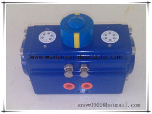 epoxy coated rack and pinion pneumatic rotary valve actuator cylinder