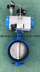 single acting pneumatic butterfly  pneumatic control valves