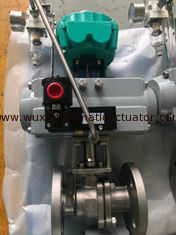 rack and pinion single acting pneumatic actuator control valve