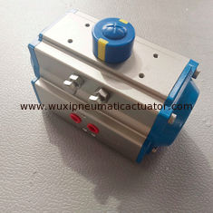 AT Pneumatic Actuator Rack and Pinion Double Effect and Single Effect  Aluminum Actuator Ce Ex