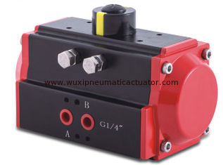 0~90 Degree ISO5211 Standard Black Anodized Pneumatic Rotary Actuator