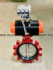 Double action single action rotary pneumatic actuator actuador neumtico CE ATEX certificate