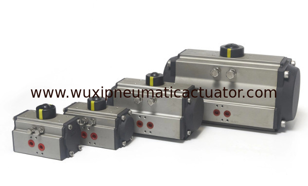 ATEX CE certificate pneumatic rotary actuators control valves aluminum ...