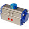 rotary actuator pneumatic control butterfly valves and ball valves