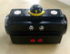 AT series double action single action black aluminum body pneumatic rotary actuator