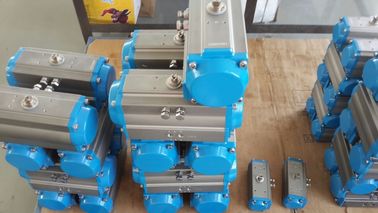 rack and pinion aluminum alloy pneumatic actuator control valves