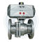 Double action  or spring return rack and pinion pneumatic rotary actuator control valves
