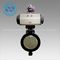 Pneumatic Actuator  Metal Hard Sealed Stainless Steel Butterfly Valve