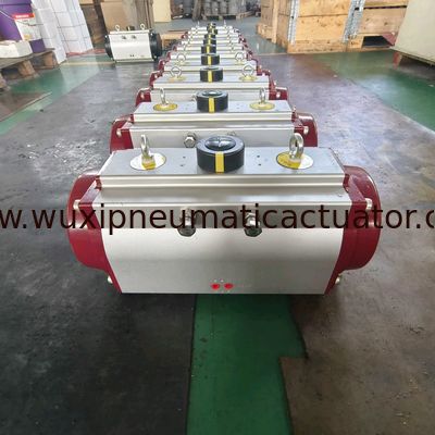 Double Action（DA) And Single Action (SA) Quarter Turn Pneumatic Rotary Actuator For Butterfly Valve Or Ball Valve