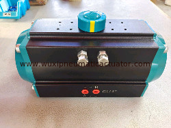 RAT075 pneumatic rotary actuator 90 degree double acting and single acting actuator