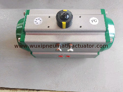 rack and pinion aluminum alloy pneumatic actuator control valves