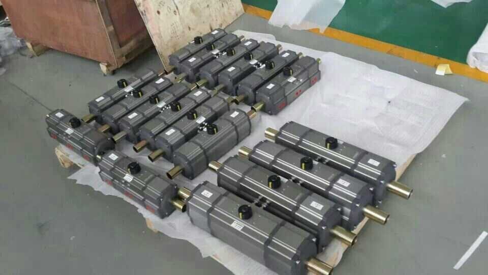 Assembly Torque Rack 3 position air torque rack and pinion pneumatic rotary actuators ...