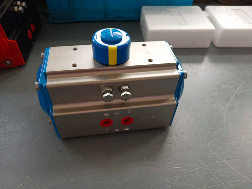 Rack and Pinion pneumatic rotary actuators